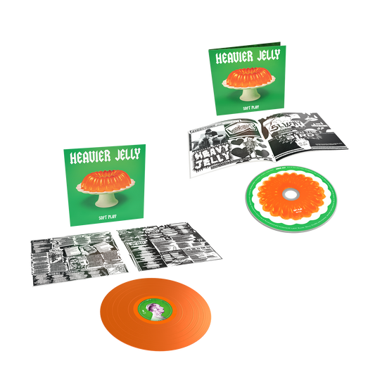 Heavier Jelly CD & Orange Vinyl Bundle