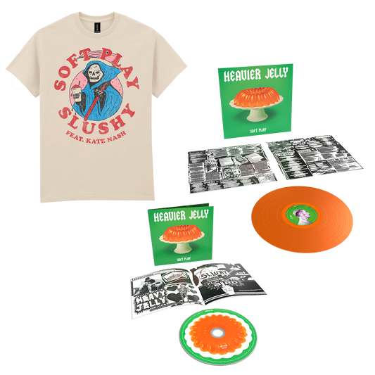 Heavier Jelly CD, Vinyl & T-Shirt Bundle